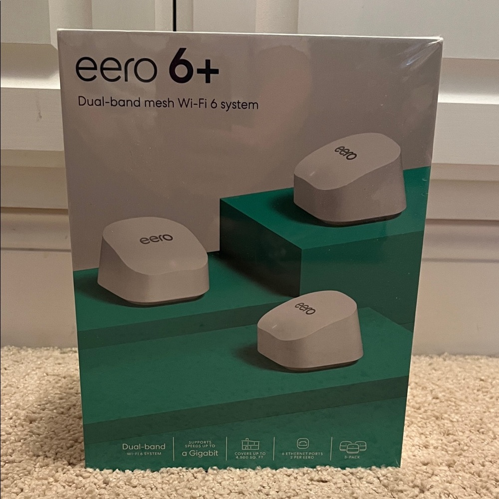 Eero 6+ Dual-band mesh WI-FI 6 system